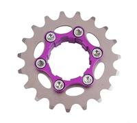 SRKATI Poulie Dentée Roues Libres de VTT A2UF, Volant d'inertie Haute résistance à Vitesse Unique, Cassettes de vélo en Acier à pignon Bloque Volant Moteur(19T)
