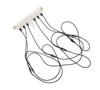 Srliya 12V LED RGB Cascade Rideau d'eau Buse Piscine Cascade Sortie pour Étang Fishpond