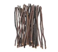 Srliya 30pcs Bunny Chew Stick, Branche d'arbre aux Fruits, Amélioration de la santé Orale, Petits Rongeurs, Bois 30 Cm, adapté aux Chinchillas, Lapins, écureuils, Hamsters et Plus