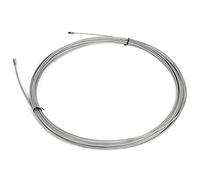 Srliya 4.0 Corde de Fil en Acier Pur Traction Pull High Tensile Force en Acier Corable Câble Câble 30m / 98,4 Pieds