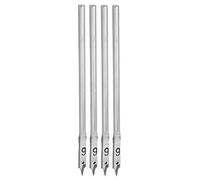 Srliya 4pcs Bit de Foret à Bois Plat Ensemble de Foret à Banc ou Outils de Forage de Trou de Travail du Bois Ennuyeux 6 Mm