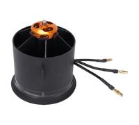 Srliya 70 Mm EDF 12 Blades Fabriqué canalisé avec Un Commutateur ESC à Moteur sans Balais de 2200kV pour Le Ventilateur Turbo