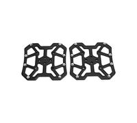 Srliya Adaptateur de Pédale de Vélo Autobloquant en Alliage D'aluminium Durable pour Système de Vélo de Route 2 Unités