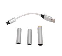 Srliya Adaptateur USB C vers Prise Casque 2,5 Mm Adaptateur USB C vers 2,5 Mm Casque de Type vers, 32 Bits 384 KHz PCM avec Puce CX31988 pour Musique, Jeu