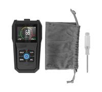 Srliya Affichage Numérique LCD de Compteur d'humidité sans épingle 4 en 1 Détecteur de Capteur d'humidité d'humidité pour Bois