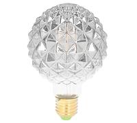 Srliya Ampoule Vintage G95 4W, Lumière Chaude 2700K, Aspect Ananas, Ampoule à Filament pour Salon et Salle à Manger, 220V