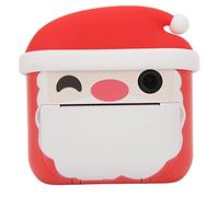 Srliya Appareil Photo instantané de Noël, Imprimante Vidéo HD, Numérique, | Pixels de L'écran 1200W de Protection des Yeux HD D' Thermique avec une Pression sur une Touche pour les Enfants
