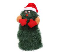 Srliya Arbre de Noël en Peluche électrique Chantant et Dansant, Mignon et Intéressant, Jouet D'arbre de Noël Rotatif en Peluche électrique pour les Vacances (M (50-115 cm / 19,69-45,28