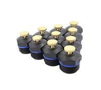 Srliya Arroseur pour Arbustes, Tête D'arrosage Semi-atomisée Réglable, Couverture à 360° Imitant la Pluie, Irrigation pour Pelouse et Serre