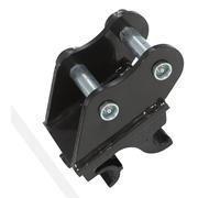 Srliya Attache Mécanique pour mini-Pelle. Attache Rapide pour Petite Pelle Compatible avec la Plupart des Excavatrices jusqu'à 3 tonnes.