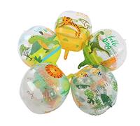 Srliya Ballons Imprimés Animaux - Décor de Fête Réutilisable 22 Pouces | Scellage automatique, matériau PP réutilisable, adapté aux festivals, motifs d\'animaux colorés