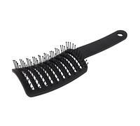 Srliya Brosse à Cheveux Démêlante Universelle ABS, Brosse à Ventilation Creuse Incurvée pour Femmes, Outil de Salon de Coiffure