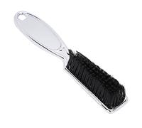 Srliya Brosse de Coiffure, Poignée Confortable, Outil de Nettoyage de la Poussière pour le Balayage des Cheveux, Argent galvanisé de Voyage