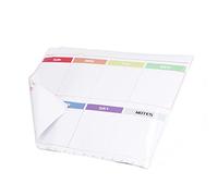 Srliya Calendrier Hebdomadaire Réutilisable pour Réfrigérateur avec Suffisamment D'espace, Facile à Nettoyer, Matériau PVC, Animal de Compagnie, Auto-adhésif, Peut être utilisé à