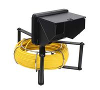 Srliya Caméra D'inspection de Tuyaux F9623-20m, 20m, IPS, Endoscope LED pour Plombiers Professionnels, ABS, Acier Inoxydable, écran LCD 7 Pouces