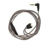 Srliya Casque Coude Remplacement Écouteur Câble Étamé Cuivre HiFi 3.5mm Son Jack MMCX Casque Coude Câble pour SE425 UE900AM PRO30 3.9ft