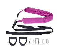 Srliya Civière de Traction Suspendue au Dos, Conception Confortable à Double Crochet, Taille Réglable, Sangle Extensible pour les Jambes Arrière