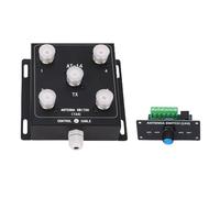 Srliya Commutateur D'antenne Coaxial à 4 Voies, Télécommande Coaxiale à 4 Voies, 1.8MHz, 60MHz, 50ohm, 500W PEP avec Connecteur So 239