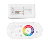 Srliya Contrôleur de Variateur RGBW LED pour Bande Lumineuse, 7 Couleurs, Tactile, Télécommande sans Fil, Matériau ABS, Longue Durée de Vie pour la Décoration de la Maison