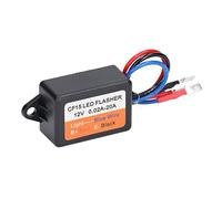 Srliya Contrôleur Flash Stroboscopieur Auto Car Motodule LED Turn Turn Light Relay 12V 0.02- 20A