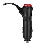 Srliya Cordon D'alimentation du Chargeur de Chargeur de Cigarette Noire 12V Car 12V, Câble de Bouchon DC 12V avec Commutateur, 90 Degrés Inclinés pour L'électronique de Voiture avec