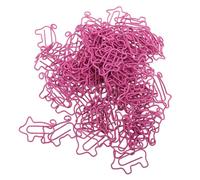 Srliya Coup de Papier en Forme de Cochon Mignon 100pcs Empêchent les Signets Décoratifs en Métal pour une Utilisation du Bureau Scolaire, Fort et Amusant, Bon pour L'organisation de