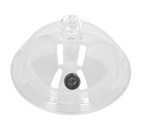 Srliya Couvercle de Dôme pour Fumer à la Maison, Capot en Acrylique pour Plaques de Générateur de Fumée Froide, Facile à Nettoyer pour la Cuisine