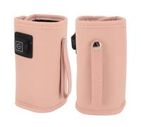 Srliya Couvercle de Maintien au Chaud pour Biberon, Thermostatique, Réglage de la Température à 3 Vitesses, Sac Chauffant pour Biberon Portable USB pour la Conduite en Intérieur et en