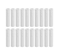 Srliya Couvre-bougies en Forme de Goutte de Cire, 4 Pouces, 20 Pièces, Manchons pour Lustre E12, Couvercles de Douilles de Bougie