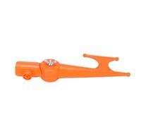Srliya Crochet Pratique pour Rallonge de Poteau, Fixation de Crochet Utilitaire, de Poteau en Plastique, Tête Coudée Réglable pour Mangeoires à Oiseaux, Carillons éoliens,
