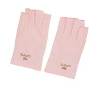 Srliya de Manucure, Protection UV, Tissu Respirant (Rose #12) | Conception extensible, prévient les dommages causés par le soleil, convient à la plupart des utilisateurs, style sans doigts