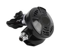 Srliya Détendeur de Plongée Embout Buccal en Silicone Confortable et Multifonctionnel pour la Plongée en Apnée et la Récréative avec Construction Durable en ABS et en Alliage D'aluminium (Noire)