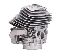 Srliya Ensemble Cylindre-Piston de 46mm, Couvercle de Filtre à Air, Ensemble de Soupapes de Décharge Adaptées à la Scie à Chaîne 555 560 562 XP