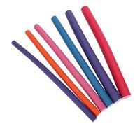 Srliya Ensemble de Bigoudis Isolés Colorés, 36 Pièces de Rouleaux Souples pour une Permanente des Cheveux en Toute sécurité, Rouleaux de Coiffure pour un Usage Professionnel ou Domestique (barre de