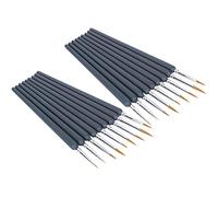 Srliya Ensemble de Stylos à Crochet pour Aquarelle, 9 Pinceaux Artistiques