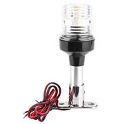 Srliya Feu de Navigation de Yacht à Support 316, Feu Arrière de Bateau, Feu de Navigation LED Fixe pour Bateau Marin (Chiffre)