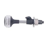 Srliya Feu de Navigation USCG 2NM 9" Support en Acier Inoxydable D'excellente qualité pour Bateaux Visibilité à 360° pour Pontons Étanche IP65 Feu Arrière de Bateau Blanc 4000-4500K