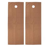 Srliya Feuille de Lit en Polyester Spa Douce et Confortable avec un Soin Doux à L'huile pour la Peau, Excellent Travail, adapté au Salon de beauté, au Massage, au Centre de Spa (Brun foncé)