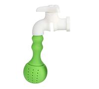 Srliya Filtre Flexible de Passoire de thé de Ménage D'infuseur de thé de Silicone Vert pour L'usage de Bureau Familial