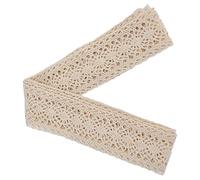 Srliya Garniture en Dentelle de Coton pour les Projets de Couture DIY | Matière en coton doux, Convient aux vêtements, 10 mètres, Idéal pour la décoration intérieure, Embellissement de style rétro
