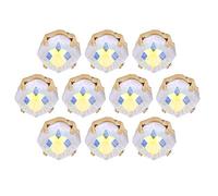 Srliya Griffe à Coudre Diamant 10 Mm, Transmission Lumineuse élevée