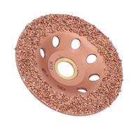 Srliya HL Q7DMP Disque de Parage plaqué Titane 100mm Outil pour Bovins et | Ti Plated, Meule à Rectifier, Usage pour Sabots Durcis, Bovins Cheval Mouton, Modèle 100 Modèle 125, Outil de Calibre 16mm