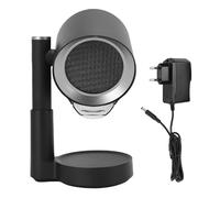 Srliya Hotte de Cuisine Portable, Petit Ventilateur D'extraction de Bureau pour Cuisine, 2600 à 4600 Tr/min, 3 Vitesses, Moteur sans Balais à Angle Réglable de 30 à 120 Degrés (Prise UE)