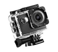 Srliya K1080HD 12MP Caméra Vidéo étanche sous-Marine Vélo de Plein Air Plongée Sport Caméra d'action (Blanc)