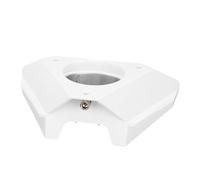 Srliya Kit D'adaptateur de Montage Satellite Résistant aux Intempéries, Mini Support D'antenne Robuste pour Toit de Camping-Car, Bateau, Alliage D'aluminium et Acier Inoxydable, 1 Ensemble