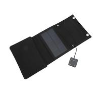 Srliya Kit de Chargeur Solaire Pliable Efficace 25 W 5 V pour Téléphones Mobiles et Appareils électroniques, Panneau Solaire USB Léger pour les Activités de Plein Air