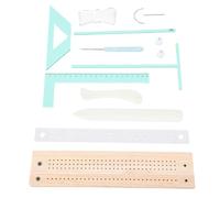 Srliya Kit de Fournitures de Bobinage, Ensemble D'outils de Scrapbooking Portable, Guide de Punch de Papier D'artisanat, Bricolage de Décoration D'album, pour la Journalisation,