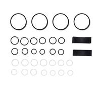 Srliya Kit de Joint de Bloc de Vanne ABC, Ensemble de Reconstruction en | Joint Torique et Anneaux de Secours CarréS, PTFE, pour Suspension Hydraulique ABC 2000 à 2006, Modèles CL, S et SL