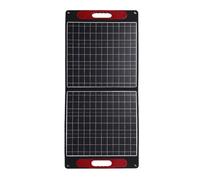 Srliya Kit de Panneau Solaire Pliant Portatif Mince et Résistant à L'usure de 100 W pour le Bateau de Camping-car de Voyage de Camping en Plein Air