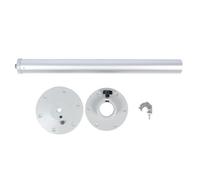 Srliya Kit de Pieds de Table de Dînette Détachables en Alliage D'aluminium de 695 Mm pour Camping-Car, avec Traitement Anodique, pour Terrasses, Espaces de Travail ou Salons.